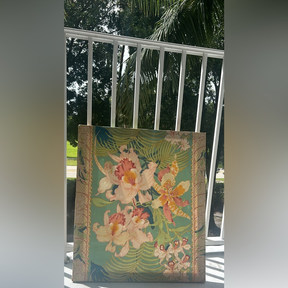 Flower Fabric Wall decor